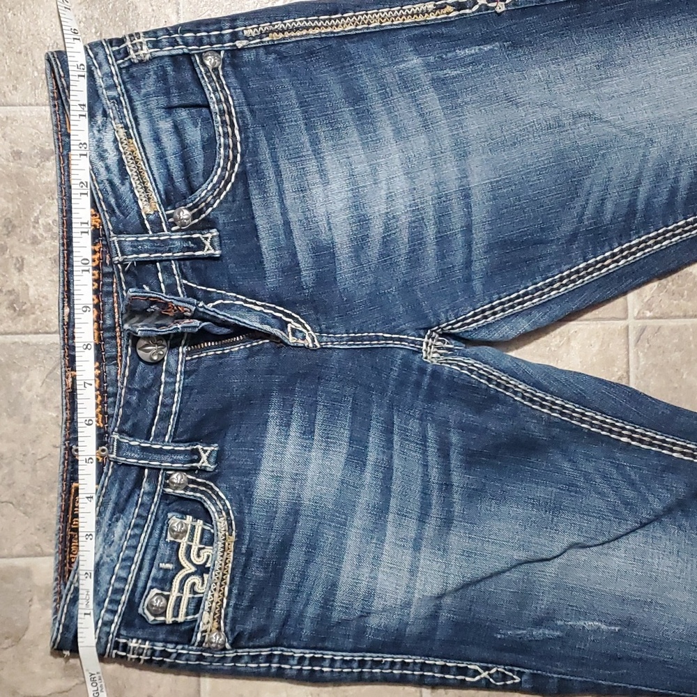 Rock Revival Kai Easy Boot Jean Size 27 - image 3